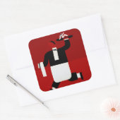 Sticker Carré Le serveur 1998 (Enveloppe)