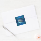 Sticker Carré Le service silencieux (Enveloppe)