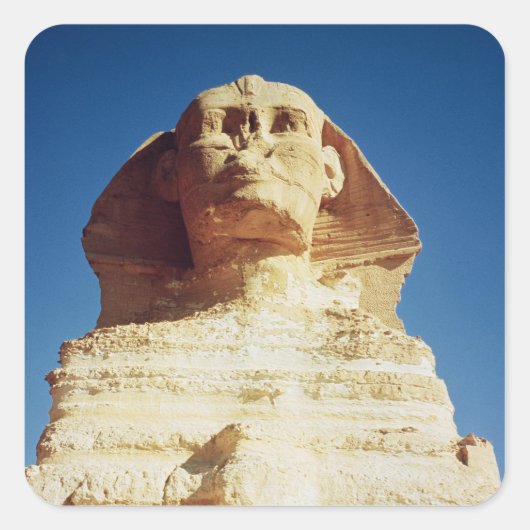 Sticker Carré Le Sphinx, datant du règne du roi (Devant)
