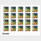 Sticker Carré Le sphinx rouge (Feuille)