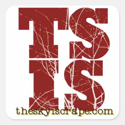 Sticker Carré Le Stickie (Devant)