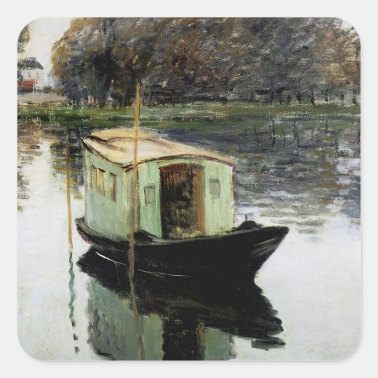 Sticker Carré Le Studio Boat (Devant)