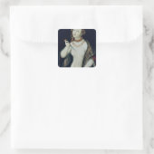 Sticker Carré Le suicide de Lucretia, 1538 (Sac)