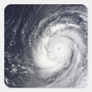 Sticker Carré Le super typhon Choi-wan