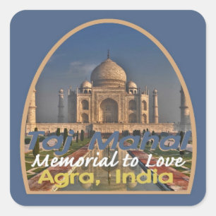 Sticker Carré Le TAJ MAHAL Inde