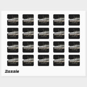 Sticker Carré Le télescope spatial Hubble (Feuille)