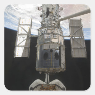 Sticker Carré Le télescope spatial Hubble est sorti