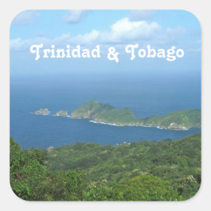Sticker Carré Le Trinidad-et-Tobago