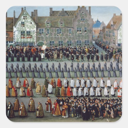 Sticker Carré Le triomphe (Devant)