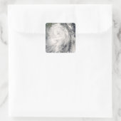 Sticker Carré Le typhon Fung-wong (Sac)