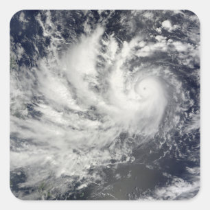 Sticker Carré Le typhon Parme se dirige vers l'ouest