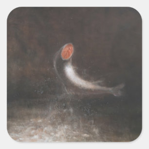 Sticker Carré Leaping Fish 2012