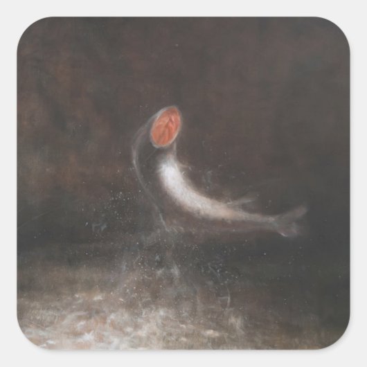 Sticker Carré Leaping Fish 2012 (Devant)