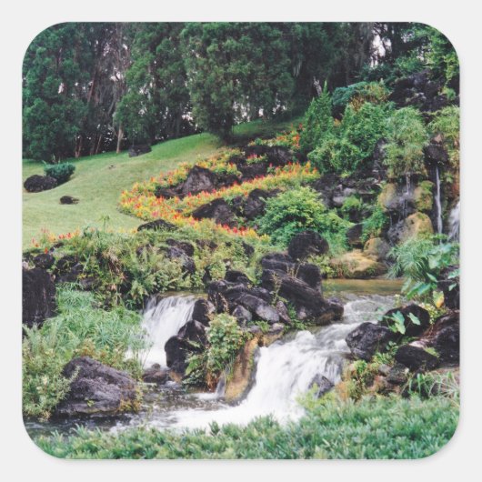 Sticker Carré L'eau curative (Devant)