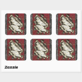 Sticker Carré L'échelle (Feuille)