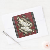 Sticker Carré L'échelle (Enveloppe)