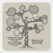 Sticker Carré Leçons apprises (Devant)