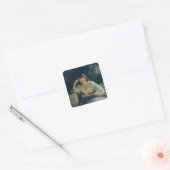 Sticker Carré Lecture, 1863 (Enveloppe)
