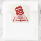 Sticker Carré Lecture des phonies de kilométrage (Sac)