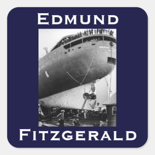 Sticker Carré L'Edmund Fitzgerald