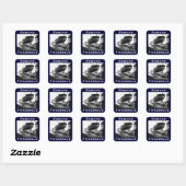 Sticker Carré L'Edmund Fitzgerald (Feuille)
