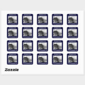 Sticker Carré L'Edmund Fitzgerald (Feuille)