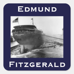 Sticker Carré L'Edmund Fitzgerald
