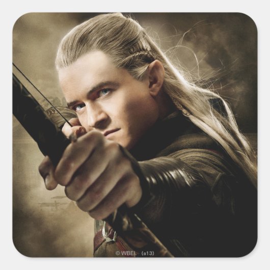 STICKER CARRÉ LEGOLAS GREENLEAF™ (Devant)