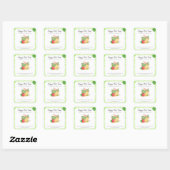 Sticker Carré *~* *~Légumes de légumes déshydratés AP30 Sti Carr (Feuille)