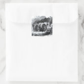 Sticker Carré L'éjection (Sac)