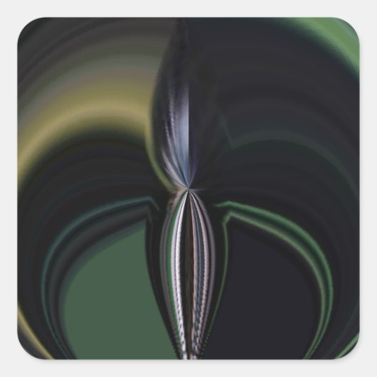 Sticker Carré L'embellie d'Aurora : le kaléidoscope cosmique (Devant)