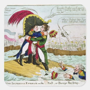 Sticker Carré L'empire impérial ou Boneys Nouvelle goutte