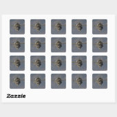 Sticker Carré L'engin spatial Soyouz TMA-19 3 (Feuille)