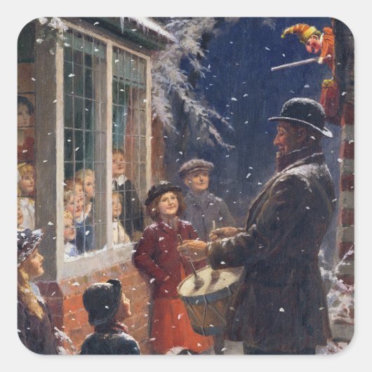 Sticker Carré L'Entertainer (Devant)