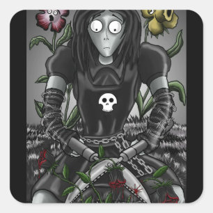 Sticker Carré L'épingle de collectionneur 2 The Dark Mirror