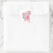 Sticker Carré Les Amateurs D'Axolotl Les Beaux Animaux Pour Les  (Sac)