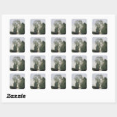 Sticker Carré Les Baigneuses (Feuille)