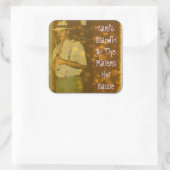 Sticker Carré Les Carles Sont En Veille. (Sac)