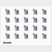 Sticker Carré Les Coquins (Feuille)
