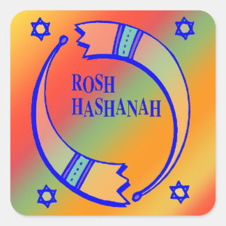 Sticker Carré Les Cornes des Fêtes -