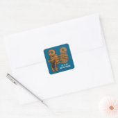 Sticker Carré Les couper (Enveloppe)