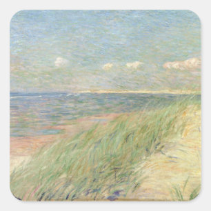 Sticker Carré Les Dunes du Zwin, Knokke, 1887 (huile sur la