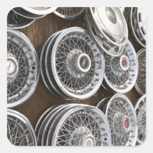 Sticker Carré Les Etats-Unis, Nouveau Mexique, Prewitt :