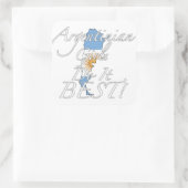 Sticker Carré Les Filles Argentines Le Font Mieux ! (Sac)