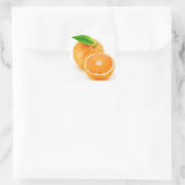 Sticker Carré Les fruits orange (Sac)