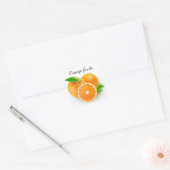 Sticker Carré Les fruits orange (Enveloppe)