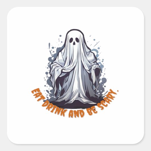 Sticker Carré Les garçons me donnent du chocolat (Devant)