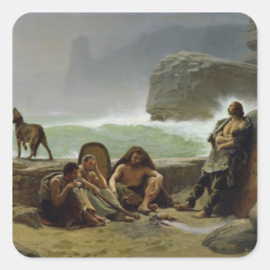 Sticker Carré Les gardes-côtes gaulois, 1888