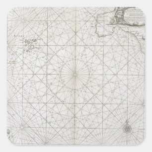 Sticker Carré Les îles de Scilly et de Cornouailles