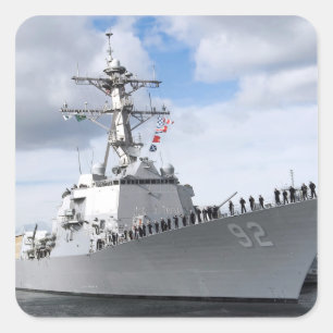 Sticker Carré Les marins sont les rails